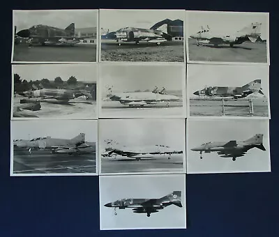 RAF/RN PHANTOMS - ORIGINAL B/W PHOTOS X10 RARE Lot.5 • £2.99