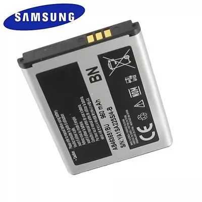 AB463651BU Original Samsung Li-Ion 960mAh Battery S5600 GT-S5620 Player Star 2 • £12.74