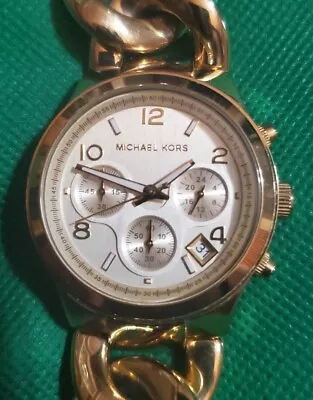 Michael Kors MK3131 Chronograph Date Wrist Watch  • $51