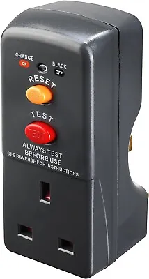 RCD Plug In Socket Circuit Breaker Safety Trip Switch Newlec Masterplug ARCDKG • £11.99