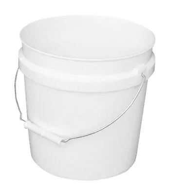 Leaktite 002G01WH200 2 Gal. Capacity Plastic Bucket 9.25 X 9.5 In. (Pack Of 10) • $45.61