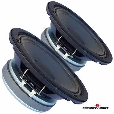 Pair Faital PRO 6FE200 6.5  Voice Midrange Woofer Speaker 4 Ohm 260W 95dB 1.5VC • $120