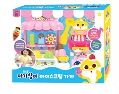 NEW Pinkfong Baby Shark Ice Cream Shop Talking Cashier Play Toy • $79.80