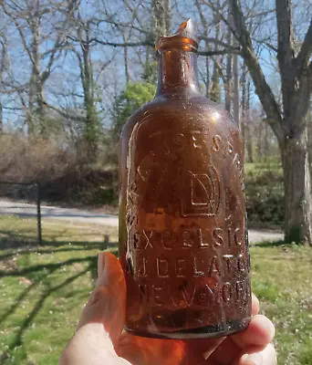 SYRACUSE SPRINGS EXCELSIOR A.J.DELATOUR NEW YORK 1870s MINERAL WATER AS IS • $45