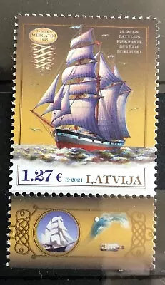 Latvia - Ships - Mercator 1985  - Stamp / Timbre   MNH**- C10 • £1.89