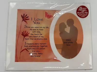 Memory Mounts Frame Insert A4 'i Love You' Theme To Fit 10  X 8  Photo Frame • £0.99