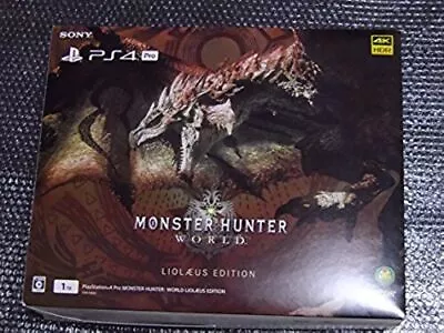 $1101.03 • Buy PS4 PlayStation 4 Pro Console System MONSTER HUNTER WORLD LIOLAEUS EDITION