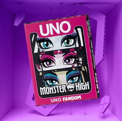 Uno Fandom - Monster High Card Game 2024 - NEW Mattel Creations Exclusive • $32