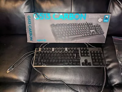 Logitech G513 Carbon Wired Gaming Keyboard • £20