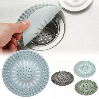 £2.21 • Buy Strong Adsorp Drain Hair Trap Shower Bath Catcher Sink Strainer Stopper Filter