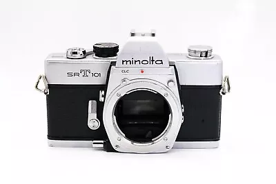 Minolta SRT-101 35mm SLR Film Camera Body Only Works! • $49.99