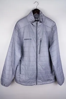 Marmot PRIMALOFT Men Jacket Casual Lightweight Grey Size 2XL • £45.07