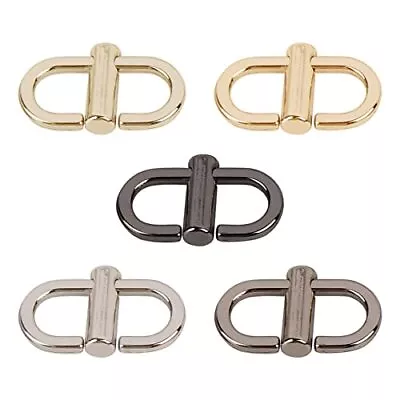 Framendino 5 Pack Adjustable Metal Buckles Strap Buckle For Bag Chain Length... • $10.92