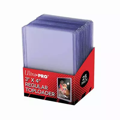 Ultra Pro Toploaders Clear Hard Card Sleeves/Rigid Top Loader 3 X4  / 10 - 1000 • £119.99