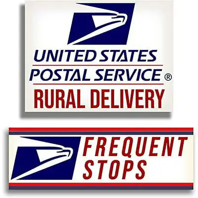 Rural Delivery Long Lasting Magnetic Car Sign For U.S. Mail 9x12 • $15.99