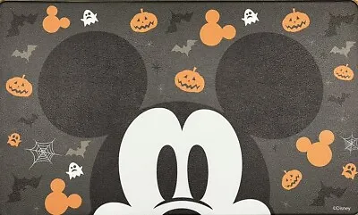 Disney Mickey Mouse Anti-Fatigue Kitchen Mat Rug 18x30 Halloween Ghosts Bats NEW • $35.99