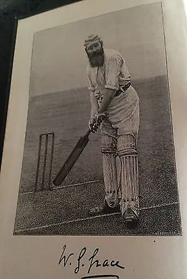 Cricket - By W.g Grace 1891 • £85