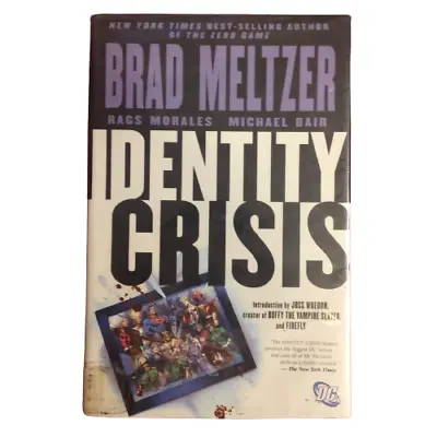 Identity Crisis By Brad Meltzer - Hardcover Comic Book (2005 DC Comics) • $11.99