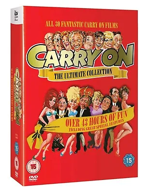 Carry On - The Complete Collection (Box Set) VERY GOOD CONDITION- FREE POST.  • £29.65