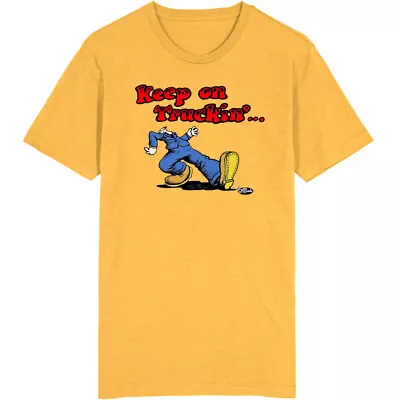 Keep On Truckin' Retro Robert Crumb Vintage T Shirt • $16.99