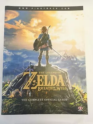 The Legend Of Zelda Breath Of The Wild The Complete Official Guide - Book • $39.95