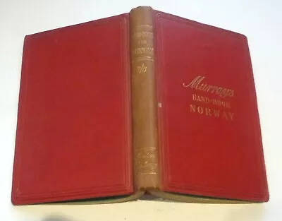 Murray's Hand-Book Norway 1897 • $43.56