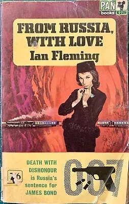 FROM RUSSIA WITH LOVE By Ian Fleming. Paperback Copy JAMES BOND - 1959 Edition. • $10