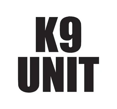 K9 Unit Security Police Guard Dog Vinyl Decal Sticker Window Toolbox Truck Car • $3.99