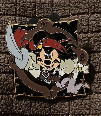 £11.50 • Buy Disney Pin 2011 Disney Pirates Mystery Mickey Mouse Jack Sparrow Compass Ride