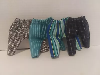 8  Doll Clothes Handmade To Fit American Girl 8  Baby Doll-Lot Of 4 Pants-L87 • $7.99