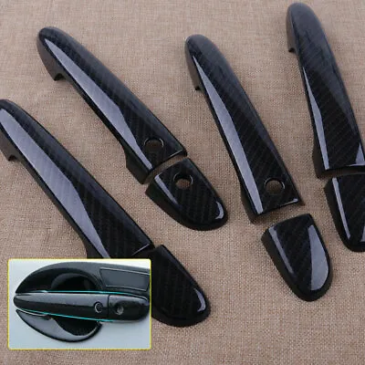 Carbon Fiber LHD W/ Keyless Door Handle Cover Trim For Mazda 2 3 6 CX3 CX5 CX9 • $15.98