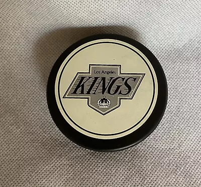 Vintage LOS ANGELES KINGS NHL JOHN A. ZIEGLER Trench Mfg Official Game Puck • $18.50