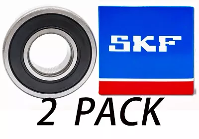 2PACK SKF 6004-2RSH 20X42X12MM Double Rubber Seal Ball Bearings • $14