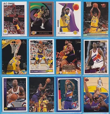 A.C. Green Lot (12 Cards) UD SkyBox Ultra+ Los Angeles Lakers Phoenix Suns • $3.25