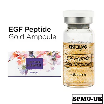 Stayve Peptide Gold Ampoule Enriched Brightening Whitening Plant Extract MTS • £16.99