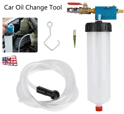 USA Car Brake Fluid Oil Bleeder Change Tool Hydraulic Clutch Oil Pump Universal • $18.79