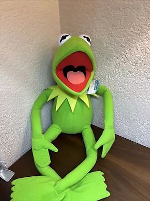 NWT Kermit The Frog Plush Stuffed Animal Sesame Street Muppets Nanco Henson 23  • $32.88