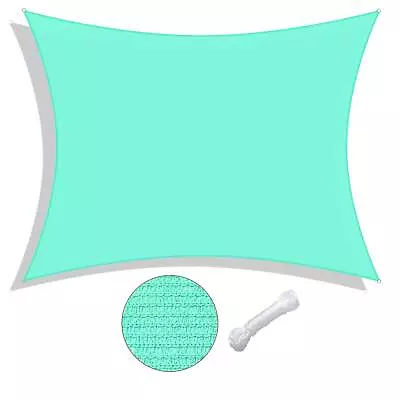 13'x10' Rectangle Sun Shade Sail/ Turquoise • $46.98