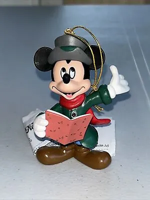 Disney Mickey Mouse Ornament Christmas Carol Enesco Tree-Rific 149640 • $11.50