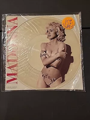 Madonna- Holiday Limited Edition 12  Picture Disc. Sealed • $40