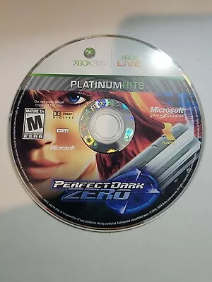 Perfect Dark Zero (Xbox 360 2005) DISC ONLY! NO TRACK! READ! BUNDLE & SAVE $$$! • $4.40