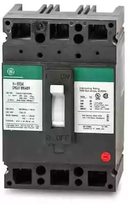 General Electric GE THED136015 THED 3 Pole 600 Volt 15 Amp Circuit Breaker • $65