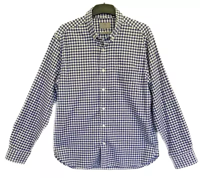 M&S Collection Laundered Oxford Slim Fit Shirt - Size L • £12