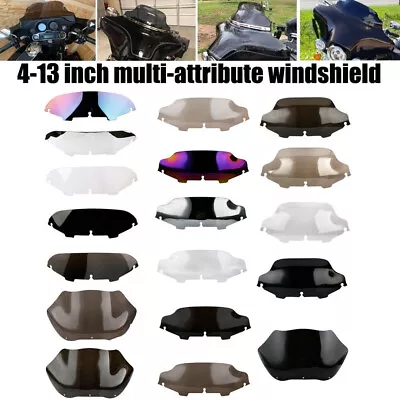 5  6  7  8 13 Wave Windshield Windscreen For Harley Electra Street Glide Touring • $20.09