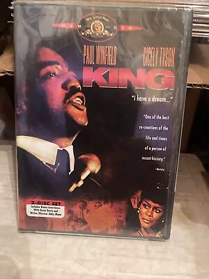 King - DVD Paul Winfield Cicely Tyson Dr. Martin Luther King Civil Rights Black • $14.99
