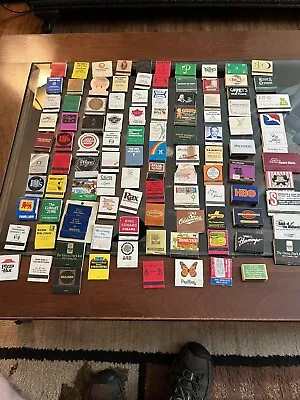 Lot Of 100+ Vintage Matchbook And Match Boxes Many Unstruck • $9.95