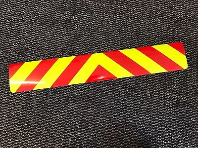 Magnetic Sign Chevron Motorway Maintaince Vehicle Emergency Response RED • £10.95