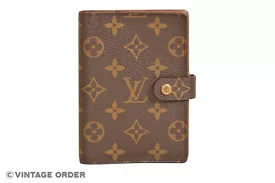 Louis Vuitton Monogram Agenda PM Diary Cover Organizer R20005 - YI00063 • $99