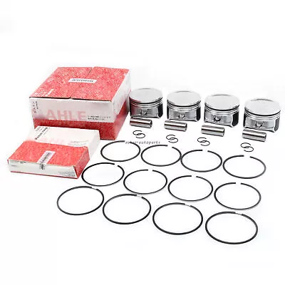 STD Pistons Set 81mm Fit For 1.8L Turbo VW Golf Jetta Passat B5 Audi A4 Quattro • $116