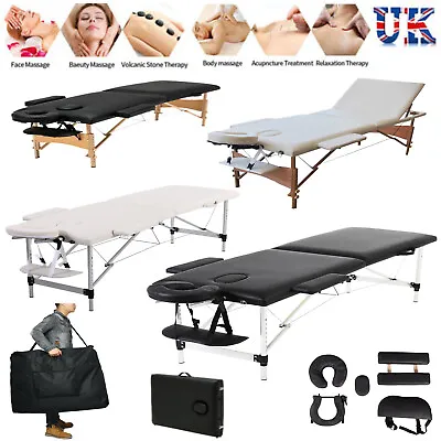 £88.70 • Buy Lightweight Portable Folding Massage Table Bed Beauty Salon Mobile Therapy Couch